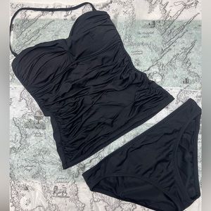 La Blanca tankini in black